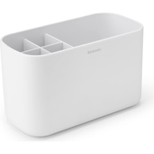 Mcreative Banyo-Caddy, Plastik, Beyaz, Tek Beden