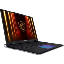 MSI TITAN 18 HX AI A2XWJG-620TR Intel Core Ultra 9 285HX 64GB 6TB SSD RTX5090 Windows 11 Pro 18" UHD+ Taşınabilir Bilgisayar