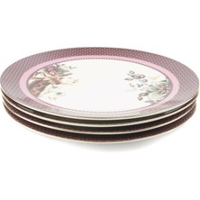 Mikasa Moor Magenta 4'lü Servis Tabağı 27cm
