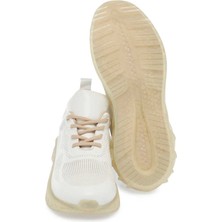 Tergan  Beyaz Hakiki Deri Kadın Sneaker - K24I1AY67343-A26