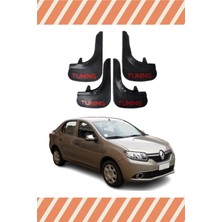 Heda Tex Renault Symbol Tunıng Yazılı 4'lü Tozluk Çamurluk Paçalık