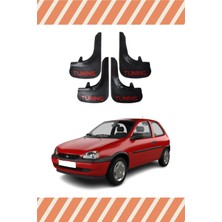 Heda Tex Opel Corsa  Tunıng Yazılı 4'lü Tozluk Çamurluk Paçalık