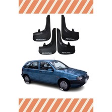 Heda Tex Fiat Tipo Racing Yazılı 4'lü Tozluk Çamurluk Paçalık