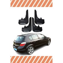 Heda Tex Opel Astra H Hb 2004-2015 Racing Yazılı 4'lü Tozluk Çamurluk Paçalık