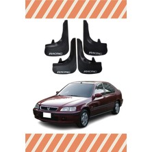 Heda Tex Honda Civic Euro Sd 1996-2001 Racing Yazılı 4'lü Tozluk Çamurluk Paçalık