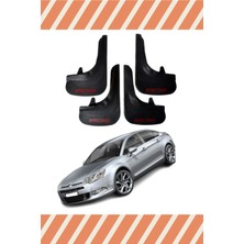 Heda Tex Citroen C5 2007 ve Sonrası Racing Yazılı 4'lü Tozluk Çamurluk Paçalık