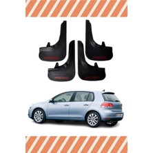 Heda Tex Volswagen Golf 6 Racing Yazılı 4'lü Tozluk Çamurluk Paçalık