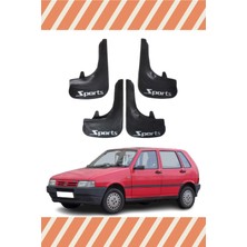 Heda Tex Fiat Uno Sports Yazılı 4'lü Tozluk Çamurluk Paçalık
