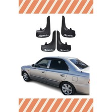 Heda Tex Hyundai Admira Sports Yazılı 4'lü Tozluk Çamurluk Paçalık