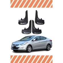 Heda Tex Hyundai Elentra 2010-2015  Sports Yazılı 4'lü Tozluk Çamurluk Paçalık
