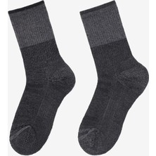 Skechers Wo1/2 Terry Trail Crew - 2'Li Paket Kadin Çorap Kadın Siyah Çorap S118744-001