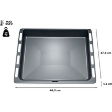 Bosch   Ankastre Fırın Emaye Derin Tepsi 46,5 x 37,5 cm