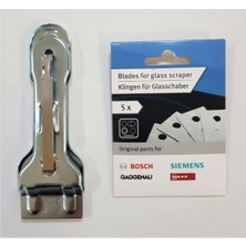 Bosch  Camseramik Ocaklar Için Çelik Kazıyıcı ve Yedek Bıçakları