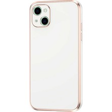 Zore Apple iPhone 13 Uyumlu  Bark Kapak-Beyaz