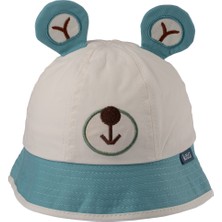 Erkek Bebek Ayıcık Şapka Fötr (1-3 Yaş)