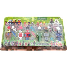 Minecraft Avengers Karakterler 6 Figürlü 7 cm 21 Parça