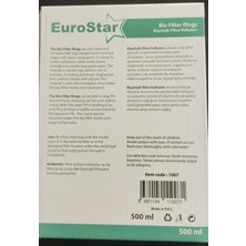 Eurostar Bio Filter Ring Kahverengi 500 Ml
