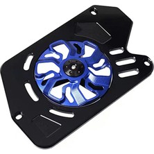 Sym Aksesuar Jet x 125 Modifiye Radyatör Koruma Kapağı (Mavi) Metal Parça