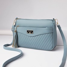 Moda Kadın Crossbody Çanta Bayan Deri Omuz Çantası Kızlar Için Günlük Çanta (Yurt Dışından)
