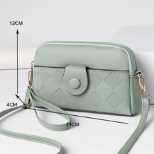 Moda Küçük Crossbody Çanta Kadınlar Için Omuz Çantası Deri Çanta Debriyaj Kızlar Için (Yurt Dışından)