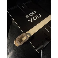 Kare Tokalı Taşlı Kadın Kemeri, Pantolon Kemeri, Ceket Kemeri, Elbise Kemeri, Gömlek Kemeri