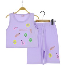 Kız Çocuk Şortlu Takım