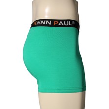 Kenn Paul Erkek Yeşil Premium Modal Boxer | Konforlu Boxer | Kaliteli Boxer