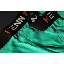 Kenn Paul Erkek Yeşil Premium Modal Boxer | Konforlu Boxer | Kaliteli Boxer
