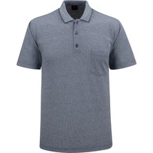 Erkek Polo Yaka Cepli Klasik Kalıp Tişört - 5113