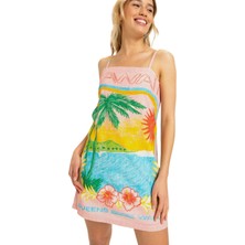 Roxy Atlas Playa Blanca Slip Dress Kadın Elbise