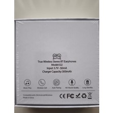 Native Audio G2 Çevre Gürültü Engelleme (ENC) Özellikli 4 Mikrofonlu Bluetooth 5.3 Dokunmatik Kulaklık