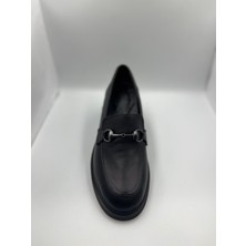 Çelik Kundura  Hakiki Deri Günlük  Tokalı Yeni Model  Loafer Bayan Ayakkabı
