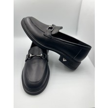 Çelik Kundura  Hakiki Deri Günlük  Tokalı Yeni Model  Loafer Bayan Ayakkabı