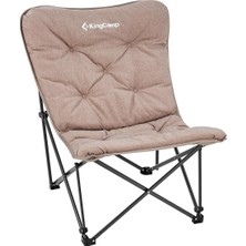 Kingcamp Lemon Lux Ultra Konforlu Kamp Sandalyesi Brown