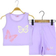 Kız Çocuk Şortlu Takım