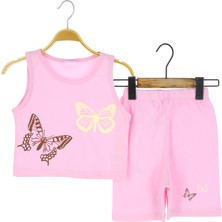 Kız Çocuk Şortlu Takım