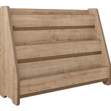 Zeo Wood Design Montessori Mdf Çocuk Kitaplığı