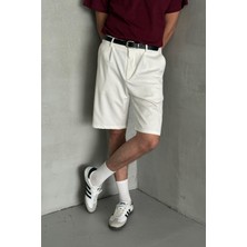 Erkek Pileli Baggy Şort