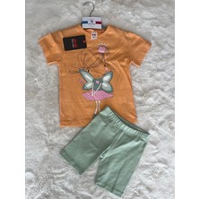Nurcan Bebe Taçlı Kanatlı  Taytlı Takım Çöp Kız