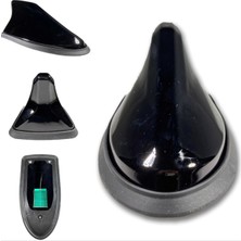 Netron Ford Custom Uyumlu Balık Sırtı Shark Anten Siyah