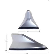 Netron Nissan 350Z Uyumlu Balık Sırtı Shark Anten Gri