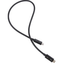Quarter Stone Thunderbolt 3 Veri Kablosu Hızlı Iletim Için Typec Kablo - 50CM (Yurt Dışından)