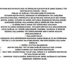 Petamin Biotin Paste Kedi ve Köpekler İçin Biotin & Çinko Macun – 100 G
