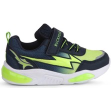 Buckhead Cyrus Çocuk Lacivert Yeşil Işıklı Spor Ayakkabı BUCK3022-056