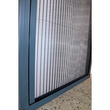 AKPEN PVC Akordiyon Pileli  Kapı Sineklik ANTRASİT GRİ MAX. 90 X 210 cm ye kadar İSTEDİĞİNİZ ÖLÇÜYÜ VEREBİLİRSİNİZ