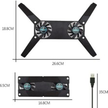 Instalux Katlanabilir Laptop Soğutucu