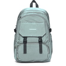 Go Veform Tablet ve Laptop Bölmeli Çok Cepli Su Geçirmez Okul Çantası Lise ve Ortaokul JT60030 Buz Gri