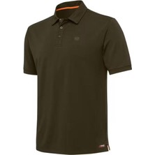 Beretta Haki Tech Polo Yaka T-Shirt Xlarge