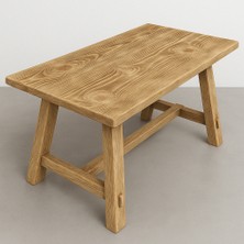 Ahşap Doğal Kütük Yemek / Toplantı / Çalışma Masası