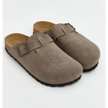 Mantar Tabanlı Boston Birkens Günlük Sabo 59463 Günlük Terlik